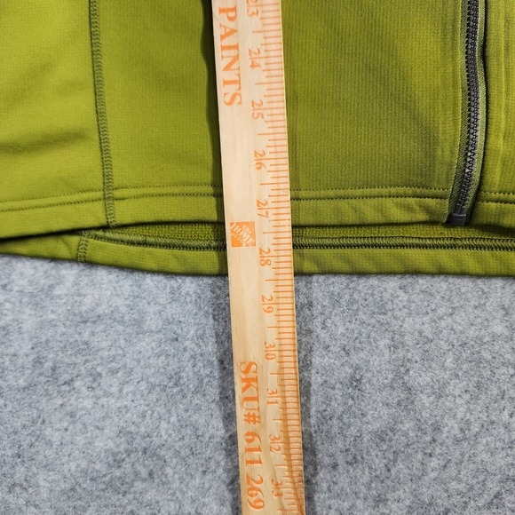 Rab Hoodie Mens XL Green Superflux Hoody Long Sleeve Full Zip QFE-65 - Picture 2 of 11